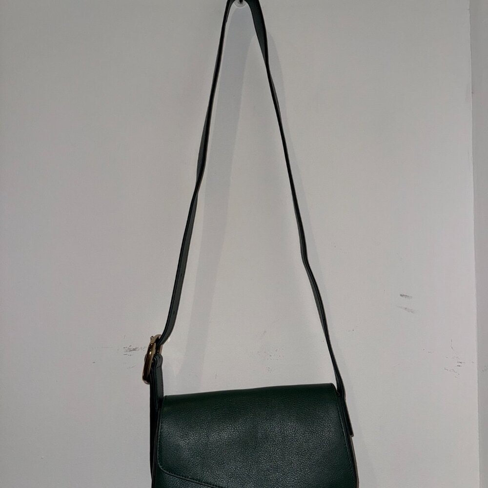 Madewell sculptural buckle crossbody bag